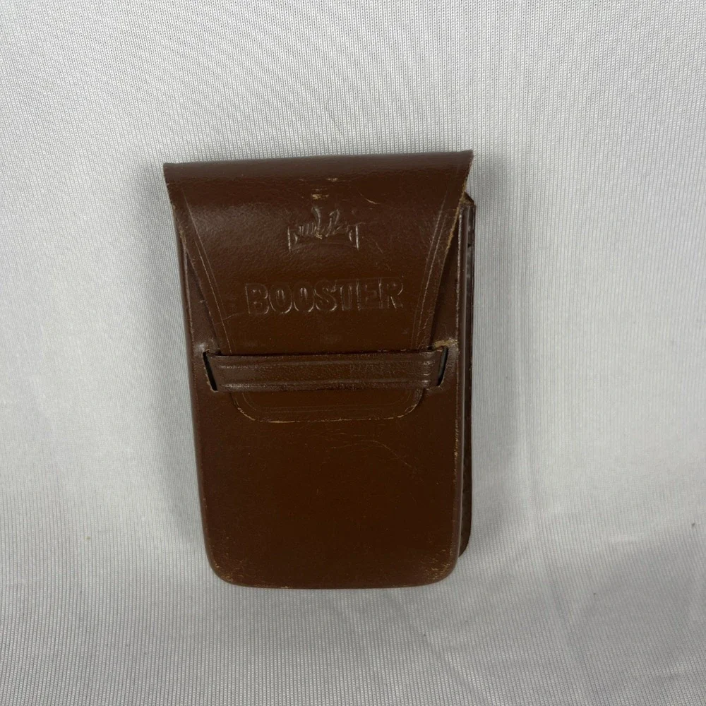 Vtg 50s Walz Coronet B Booster‎ For Exposure Light Meter In Leather Case Japan